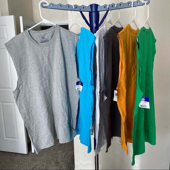Bundle of 6 men’s tank tops - various colors - Picture 1 of 8